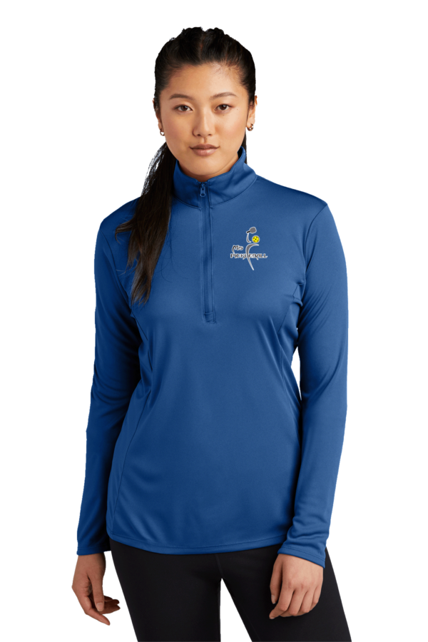 Ladies SportTek 1/4 Zip Pullover Ms Pickleball