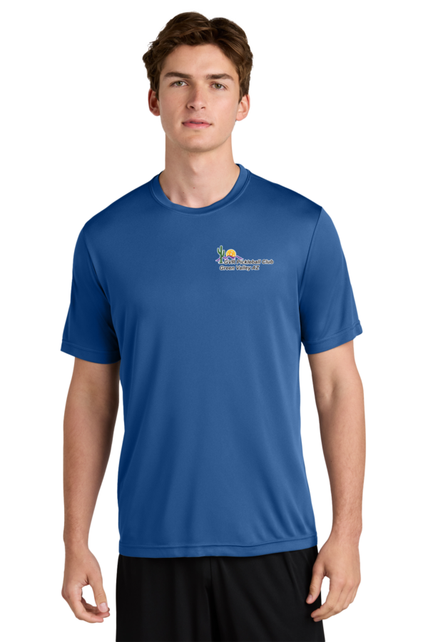 Mens SportTek Short Sleeve GVR Left Chest