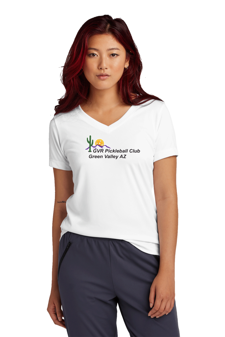 White V Neck GVR Design